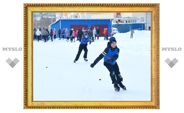 Юные тульские конькобежцы вышли на "Лед надежды"