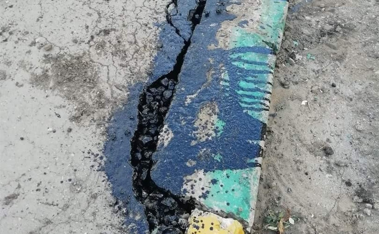 Туляки жалуются на ремонт тротуаров на ул. Майской