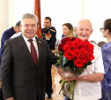 Николай Воробьев поздравил со 100-летием ветерана Великой Отечественной войны Николая Кульпова