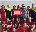 Женская футбольная команда из Тулы выступила в Первой лиге