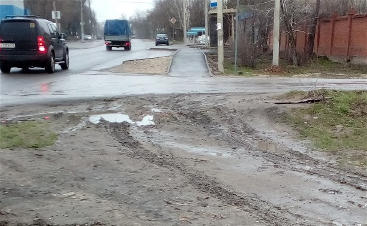 Тротуар в поселке Октябрьский приведут в порядок до конца мая