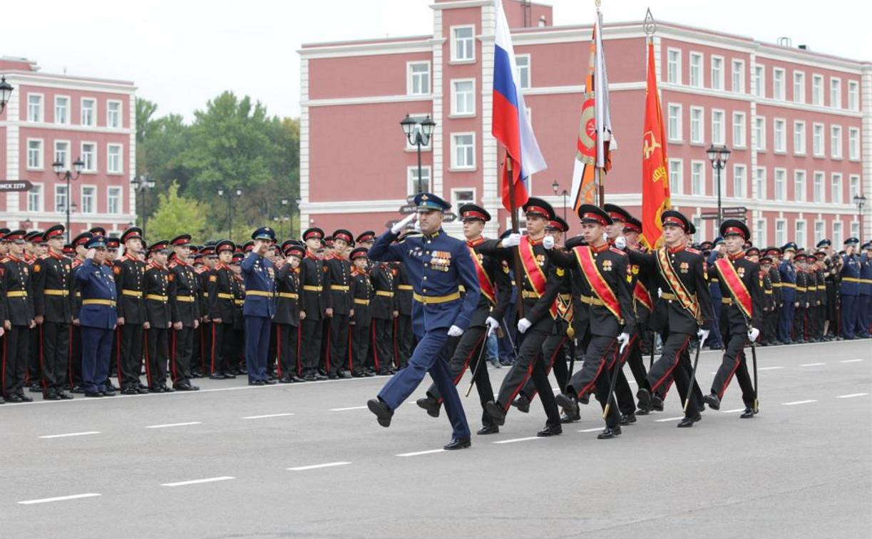 Тульское суворовское военное училище отпраздновало пятилетие