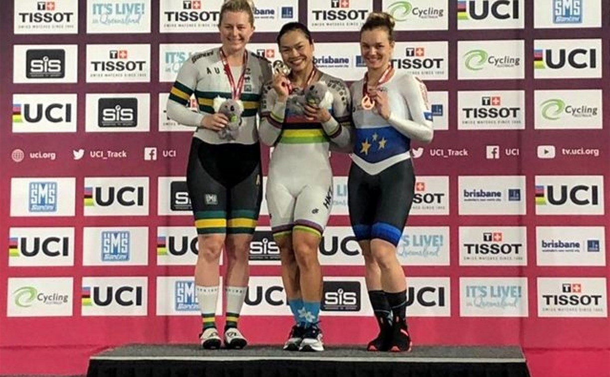 Тулячка Анастасия Войнова завоевала бронзу на Кубке мира по велоспорту