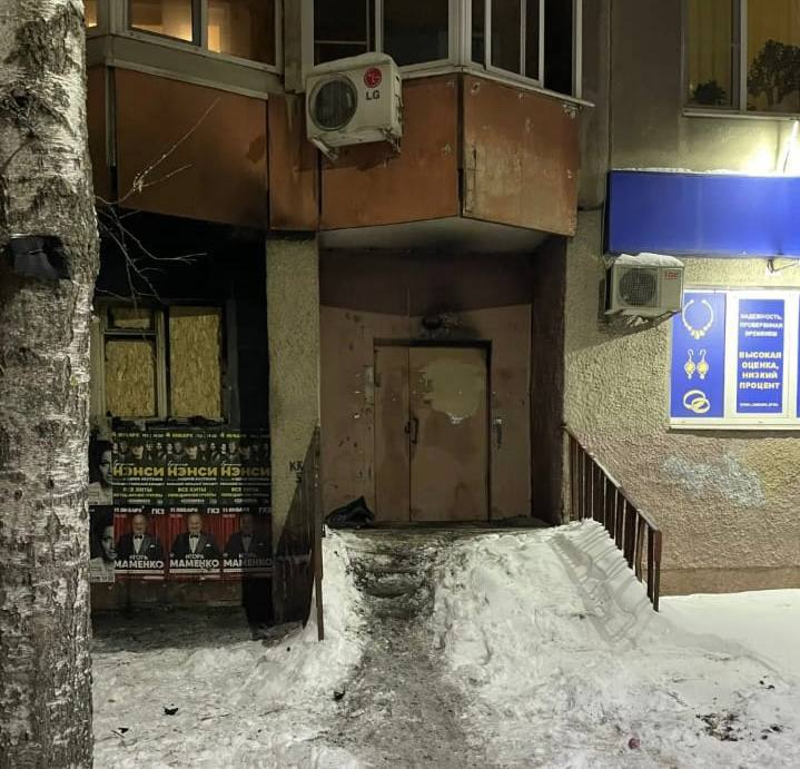 В Туле дворник устроила пожар в доме на Максима Горького и оставила жильцов без света 