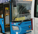 На проспекте Ленина в Туле автобус врезался в маршрутку