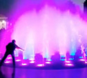 В Ясногорске запустили светящийся фонтан: видео