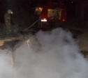 Ранним утром в Белёве сгорел автомобиль