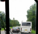 На автодороге Тула-Щекино столкнулись три автомобиля