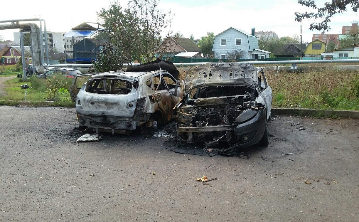 Ночью в Туле и Щекино сгорели четыре автомобиля - Новости Тулы и области.  Криминал - MySlo.ru