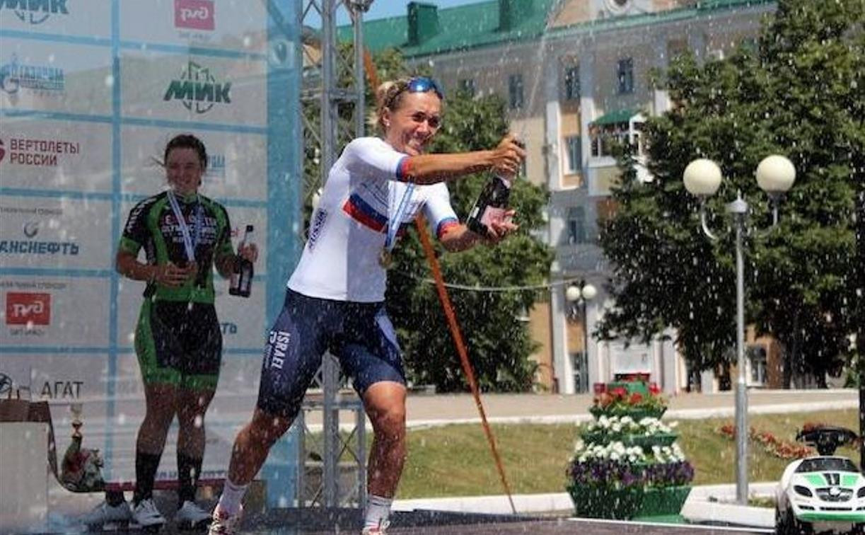 Тульская велогонщица стала абсолютной чемпионкой России