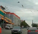 На ул. Пролетарской встретились два нарушителя ПДД