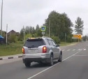 На Веневском шоссе водитель показал, что ПДД не для всех