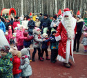 В Центральном парке отпраздновали день рождения Деда Мороза