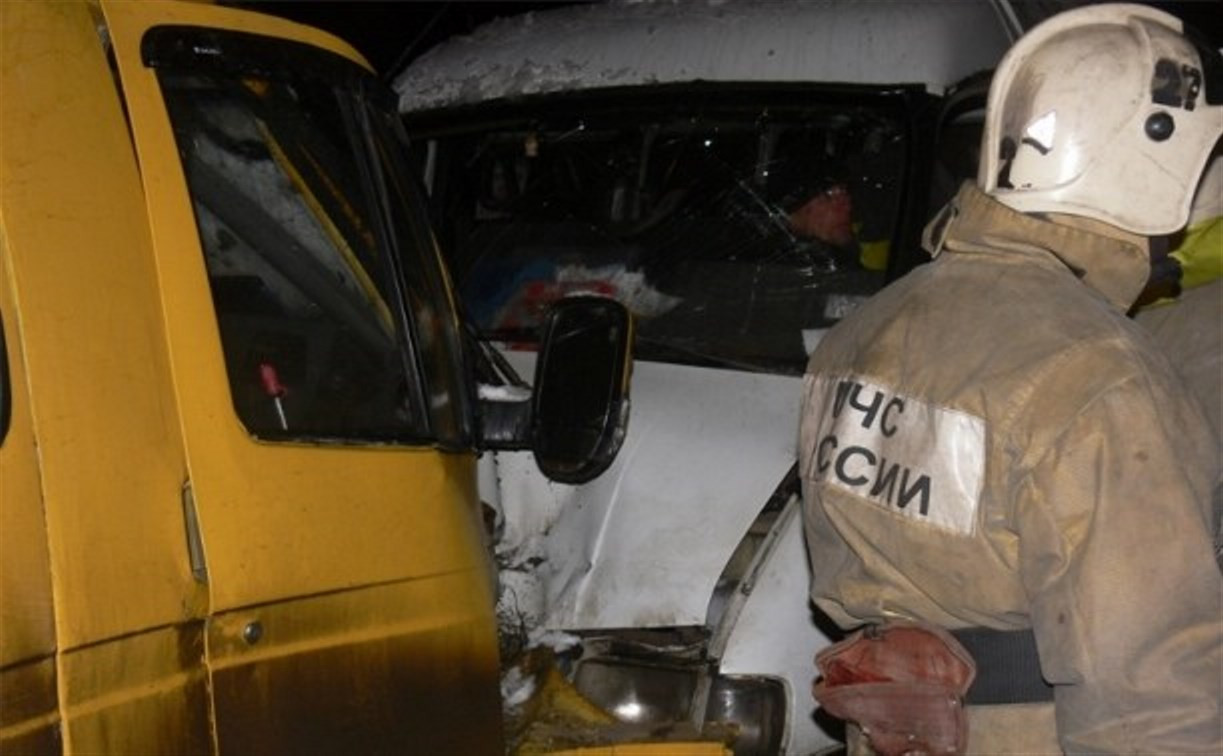 В Туле в результате столкновения двух ГАЗелей пострадали восемь человек