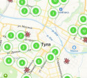 По каким адресам в Туле и области есть COVID-19: интерактивная карта