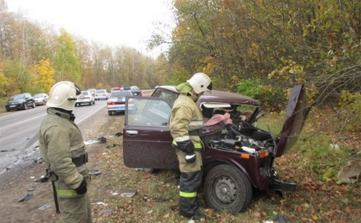 Два человека погибли в аварии в Узловском районе