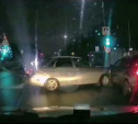 Ночное ДТП на ул. Металлургов в Туле попало на видеорегистратор