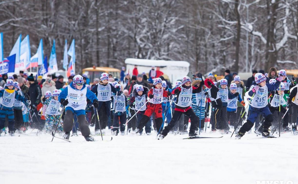 В Тульской области пройдут три массовые лыжные гонки