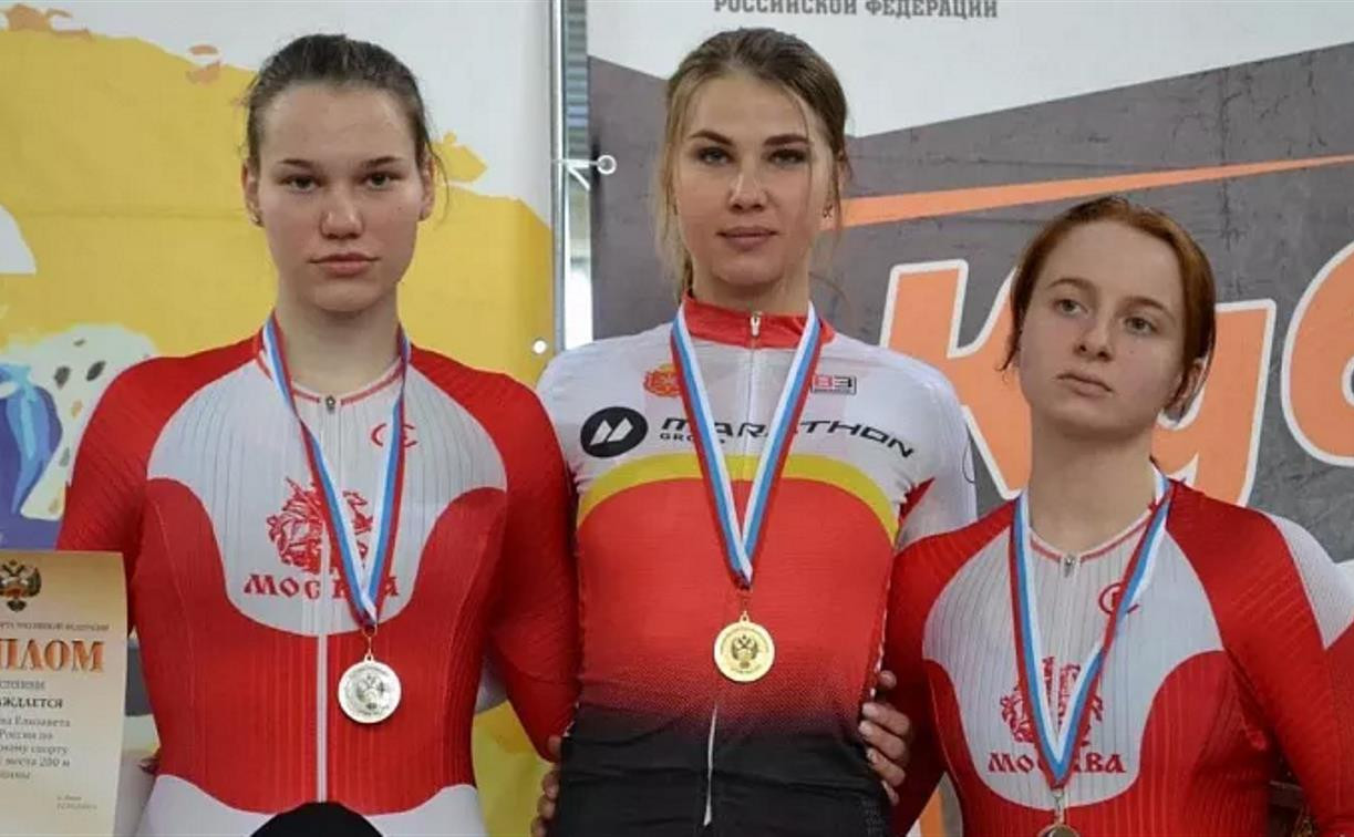 Тульские велогонщики завоевали медали на Кубке и первенстве России