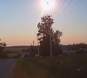 Жители Ефремовского района сообщают об упавшем метеорите