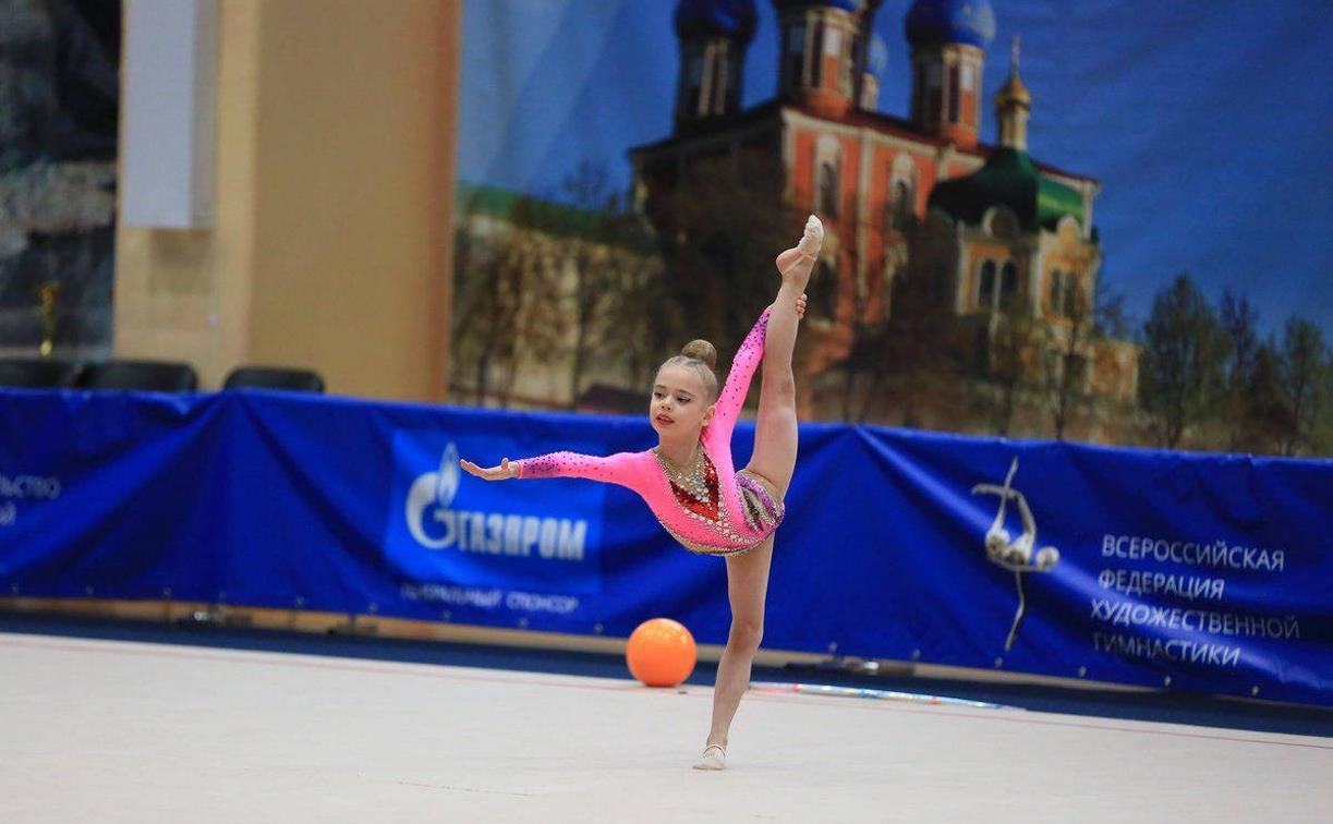 Тулячки завоевали медали на Всероссийских соревнованиях по художественной гимнастике