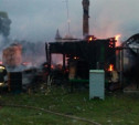 В Ясногорском районе полностью сгорел жилой дом