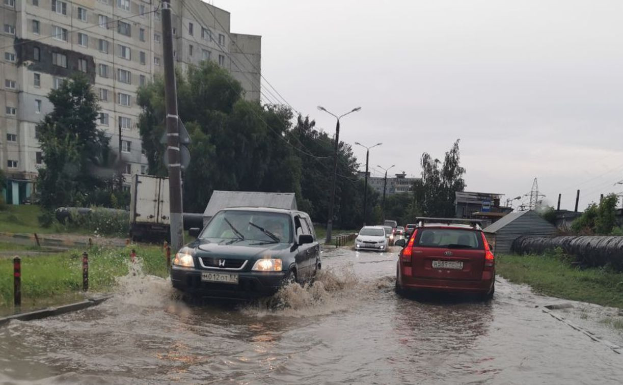 В Туле за двое суток выпала почти треть месячной нормы осадков