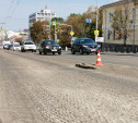 Ремонт дороги на проспекте Ленина завершат к середине сентября