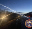 В Чернском районе водитель Renault разогнался на трассе и улетел в кювет