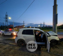 На ул. Приупской водитель «Фольксвагена» из Тамбова врезался в столб