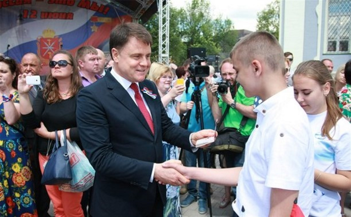Владимир Груздев поздравил тульскую молодёжь с праздником