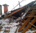 В Тульской области рухнула крыша ветхого барака