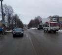 В Новомосковске на пешеходном переходе сбили девушку
