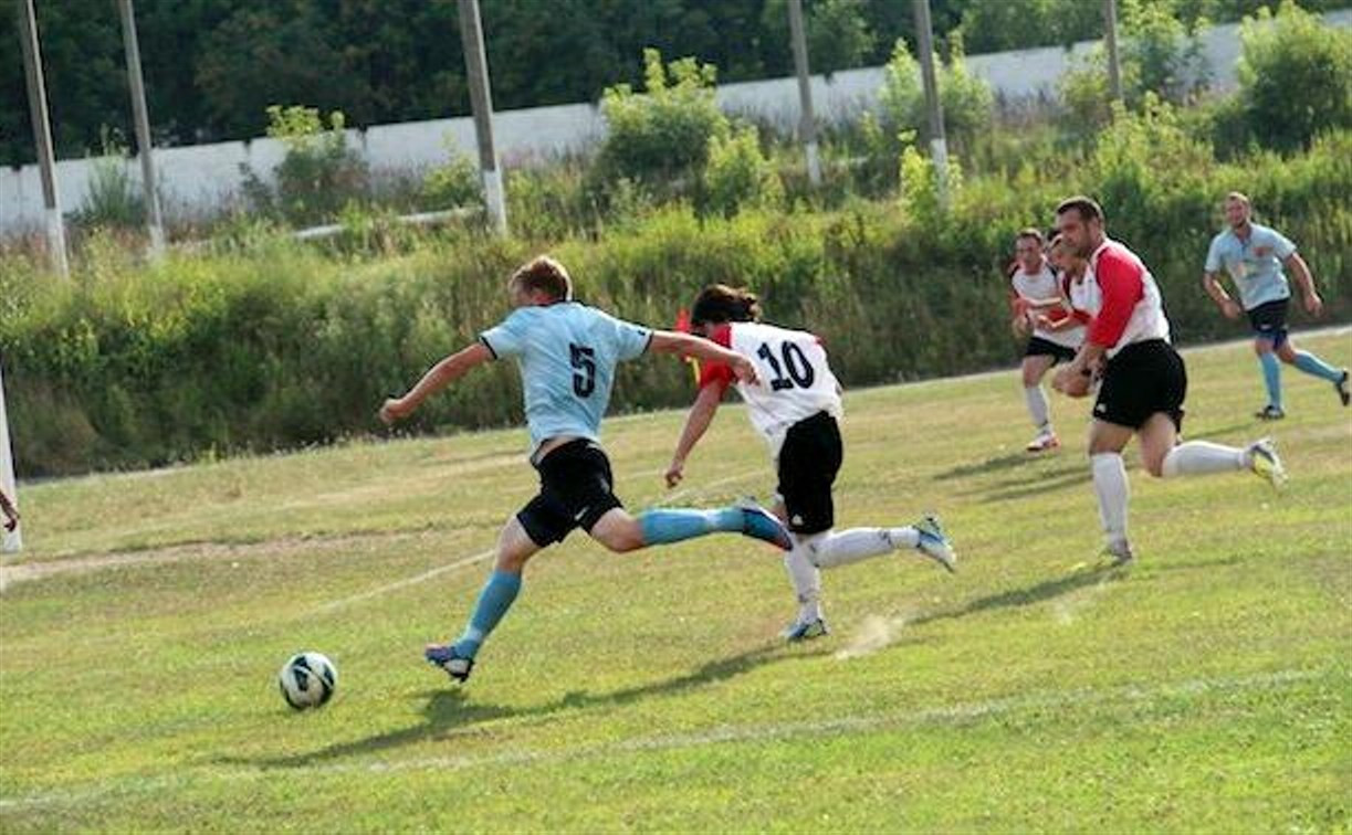 Футболисты «Алексина» вышли в финал Кубка Тульской области