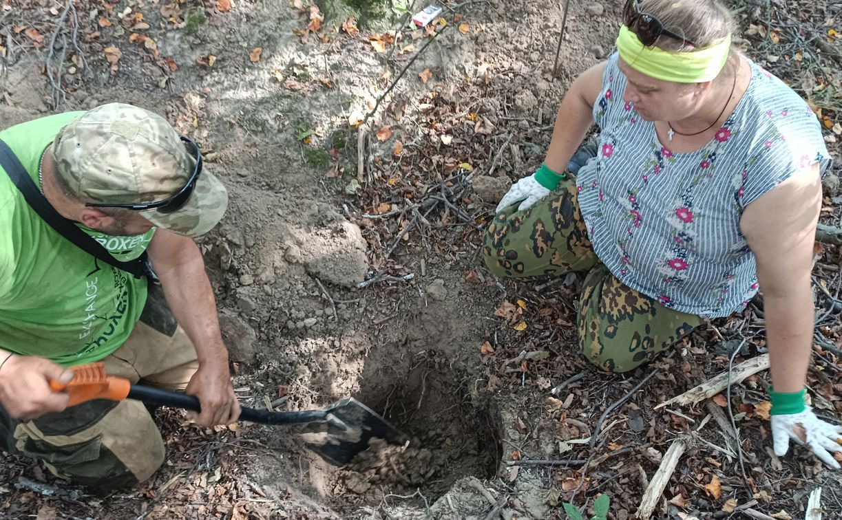 В Арсеньевском районе нашли останки погибшего красноармейца