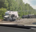 Два человека погибли в жестком ДТП с фурами в Щекинском районе