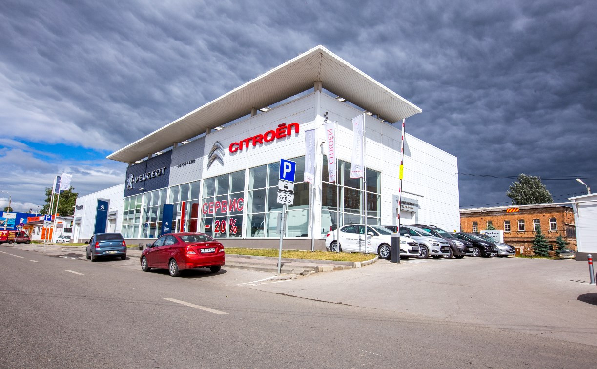 В Туле открылся дилерский центр Peugeot и Citroen ГК «Автокласс»