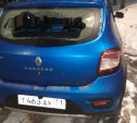 В Туле автовышка разбила стекло в Renault: владелец машины ищет свидетелей