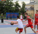 В Туле проходят соревнования по уличному баскетболу