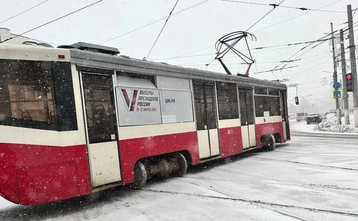 В центре Тулы восстановили движение трамваев