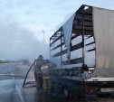  Утром 2 июня в Киреевском районе сгорел грузовик