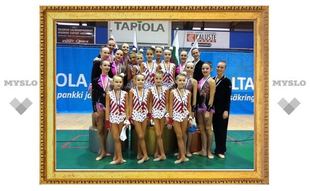 Тульские юные гимнастки выиграли турнир в Финляндии