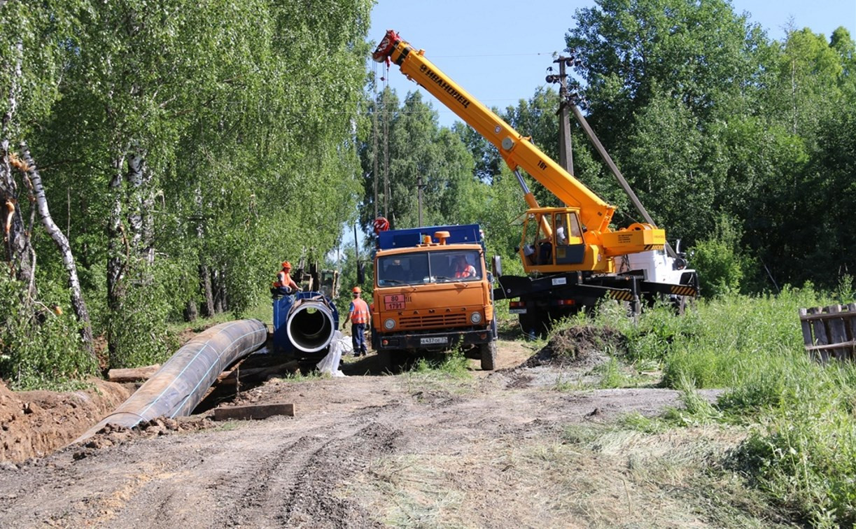 Новый водопровод избавит жителей Пролетарского района от коммунальных аварий