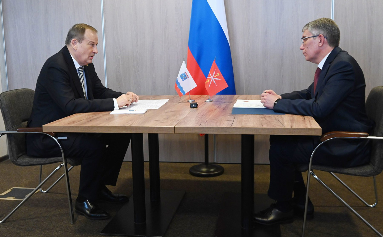 Дмитрий Миляев подвел итоги визита тульской делегации в Ленинградскую область