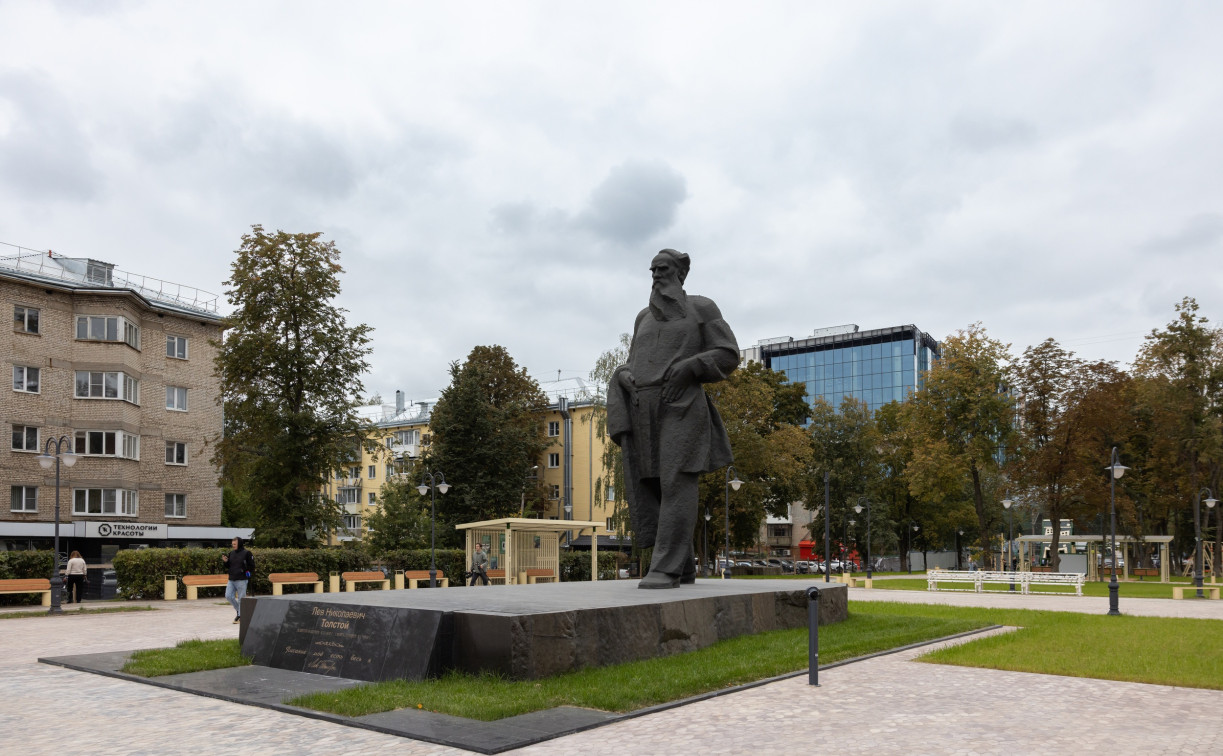 Как теперь будет выглядеть сквер Льва Толстого в центре Тулы? 