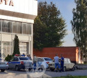 На улице Волнянского в Туле «шестёрка» врезалась в металлическую ограду