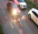 Момент наезда на 8-летнего мальчика в Туле попал на видео
