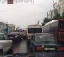 На проспекте Ленина в Туле пробка растянулась на четыре километра