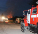 В Ефремовском районе сгорел дом