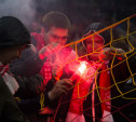 Фанаты «Спартака» сломали систему подогрева поля «Арсенала»